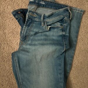 Old Navy Women's Classic Blue Straight Leg Jeans